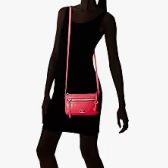 Fossil Dawson Mini Crossbody - Real Red - NWT - Picture 5 of 17